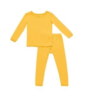 Kyte baby long sleeve pajama set bamboo toddler pineapple